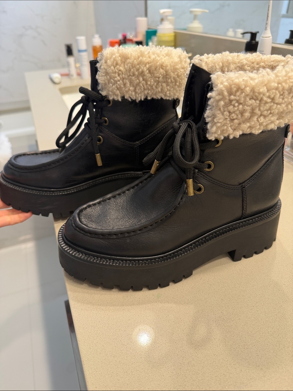 Sam Edelman Elara Lug Sole Bootie